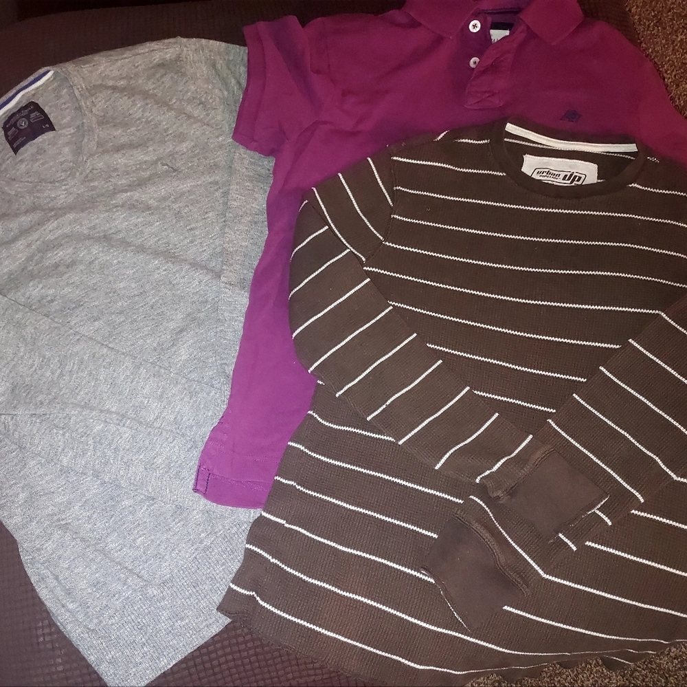 Aeropostale button up shirt set